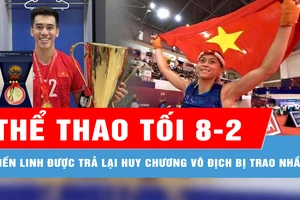 Bản tin thể thao tối 8-2: Tiến Linh được trả lại huy chương vô địch bị trao nhầm