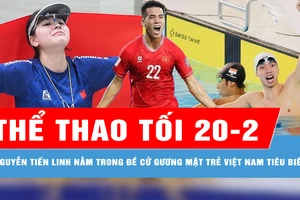 Bản tin thể thao tối 20-2: Tiền đạo Nguyễn Tiến Linh, xạ thủ Trịnh Thu Vinh nằm trong đề cử Gương mặt trẻ Việt Nam tiêu biểu