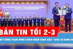 Bản tin tối 2-3: Thủ tướng Phạm Minh Chính nhận danh hiệu "Giáo sư danh dự" từ Đại học Thanh Hoa