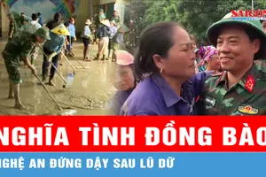 Miền Tây Nghệ An đứng dậy nhờ nghĩa tình đồng bào