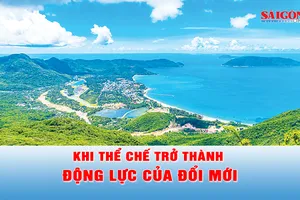 Khi thể chế trở thành động lực của đổi mới