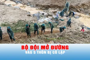 Podcast bản tin trưa 02-11: Quảng Ngãi: Bộ đội mở đường vào 5 thôn bị cô lập