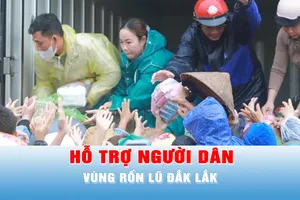 Podcast bản tin trưa 23-11: Hàng trăm đoàn thiện nguyện đến hỗ trợ người dân vùng rốn lũ Đắk Lắk