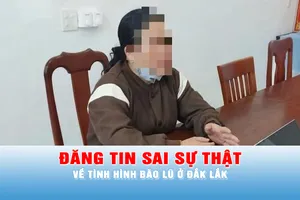 Podcast bản tin trưa 24-11: Xử phạt nhiều người đăng tin sai sự thật về bão lũ ở Đắk Lắk