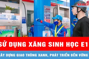 Sử dụng xăng sinh học E10: Xây dựng giao thông xanh, phát triển bền vững