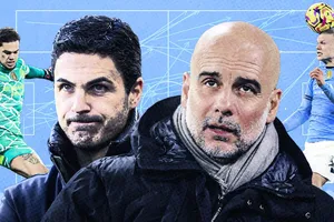 Liệu Man City sẽ đánh bại Arsenal bằng những đường chuyền dài như trong trận đấu với Chelsea?