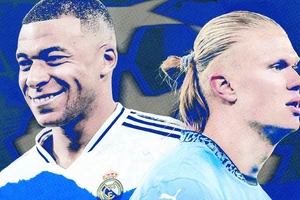 Erling Haaland vs Kylian Mbappé: Hai siêu tiền đạo có thể định hình Champions League trong nhiều năm tới