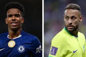 Estevao càng thăng hoa, Neymar càng khốn khổ 