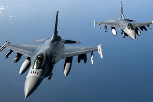 Máy bay f-16 của Mỹ. Ảnh: US Army