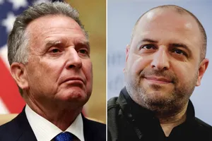 The Guardian: Ông Steve Witkoff (trái) và ông Rustem Umerov