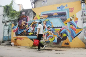 Khi người trẻ... đói sân chơi Graffiti