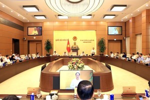 会议场景。（图自越通社） 