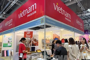 越南在2025年全球供应链展览会的展位。