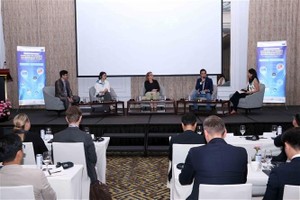 会议现场。图自越通社 