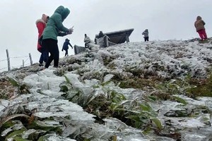 北部天气寒冷低于5摄氏度 中部继续强降雨