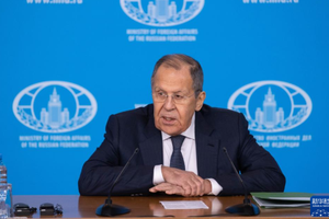 俄罗斯外长拉夫罗夫。