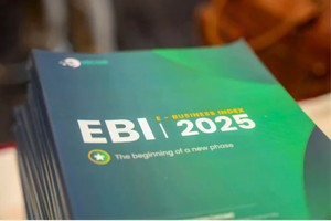 《2025年越南电子商务指数（EBI）报告》。图自经营与发展杂志网站 