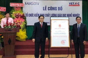 Thành lập Trung tâm Kiểm định chất lượng giáo dục nghề nghiệp lớn nhất phía Nam