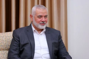 Thủ lĩnh Hamas Ismail Haniyeh. Ảnh: WANA/REUTERS