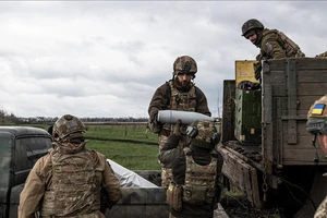 Binh sĩ Ukraine. Ảnh Anadolu Agency 