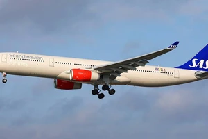 Máy bay của hãng Scandinavian Airlines System. Ảnh: Jetphotos