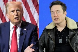 Cựu Tổng thống Donald Trump và tỷ phú Elon Musk. Ảnh: Bloomberg