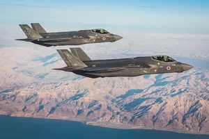 Máy bay F-35I Adir. Ảnh: IDF SPOKESPERSON 'S UNIT