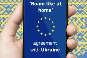 Người Ukraine hưởng chính sách "Chuyển vùng như ở nhà" của EU. Ảnh: EU NEIGHBOURS EAST