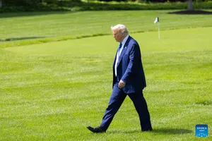 Tổng thống Mỹ Donald Trump. Ảnh: XINHUA 