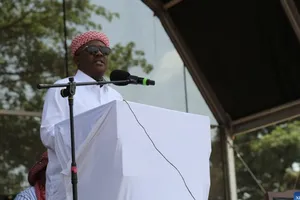 Tổng thống Guinea-Bissau Umaro Sissoco Embalo. Ảnh: XINHUA 