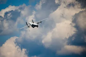 Máy bay vận tải quân sự An-22. Ảnh:TASS