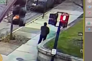 Camera ghi lại hình ảnh của Benjamin Erickson tại Đại học Brown. Ảnh: AL JAZEERA