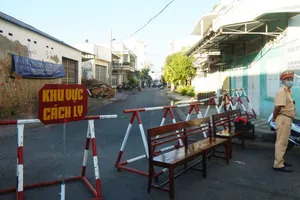 Khu vực phong tỏa, cách ly.