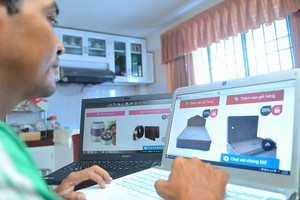 Online shopping on CoopHomeShopping (Photo: SGGP)