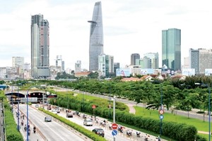Traffic infrastructure in HCMC has much developed in recent years (Photo: SGGP)