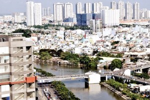 Many buildings have been developed in HCMC (Photo: SGGP)
