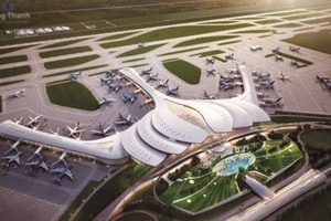One of designs of Long Thanh International Airport