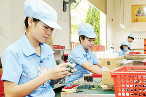 Electronic component assembly at a domestic firm (Photo: SGGP)