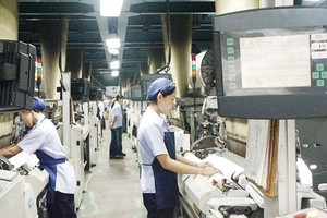 The modern production chain of Thai Tuan Textile and Garment Company (Photo: SGGP)