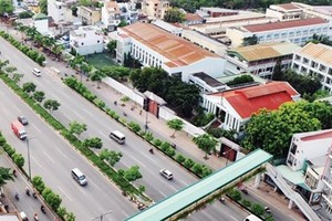 Pham Van Dong street built under BT (Build-Transfer) form in HCMC (Photo: SGGP)