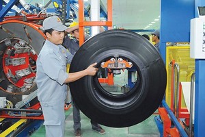 Auto tire production at Casumina company (Photo: SGGP)