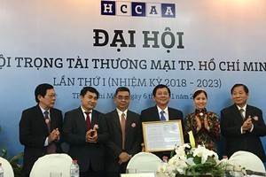 HCMC Commercial Arbitration Association was officially launched at a ceremony in HCMC on January 6