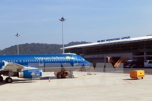 Phu Quoc International Airport is among the big investment projects subject to an SAV audit in 2019 (Photo: VNA)