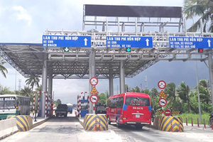  A tollbooth in Highway 91 (Photo: SGGP)