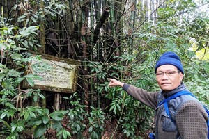 Mr. Lo Ich Toan from Cao Bang city, one of witnesses spotting victims of the massacre (Photo: SGGP)