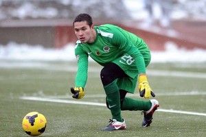 Czech-Vietnamese goalkeeper Filip Nguyen (Photo sparta.cz)