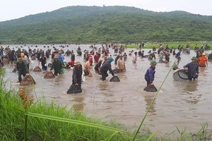 Thousands of people attend fishing festival in Ha Tinh province