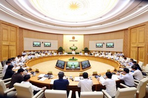 At the cabinet meeting (Photo: VNA)
