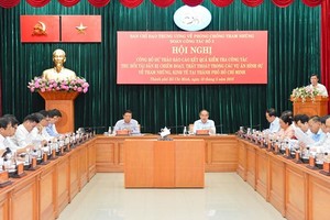 A view of the working session (Photo: SGGP)