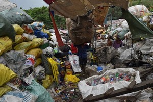 A landfill in Manila (Photo: AFP/VNA)